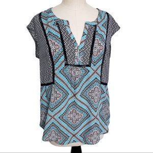 Daniel Rainn Top Small Blue D268